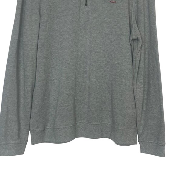 Tommy Bahama Relax 1/4 Zip Shirt Mens Large Gray Pullover - Picture 4 of 9